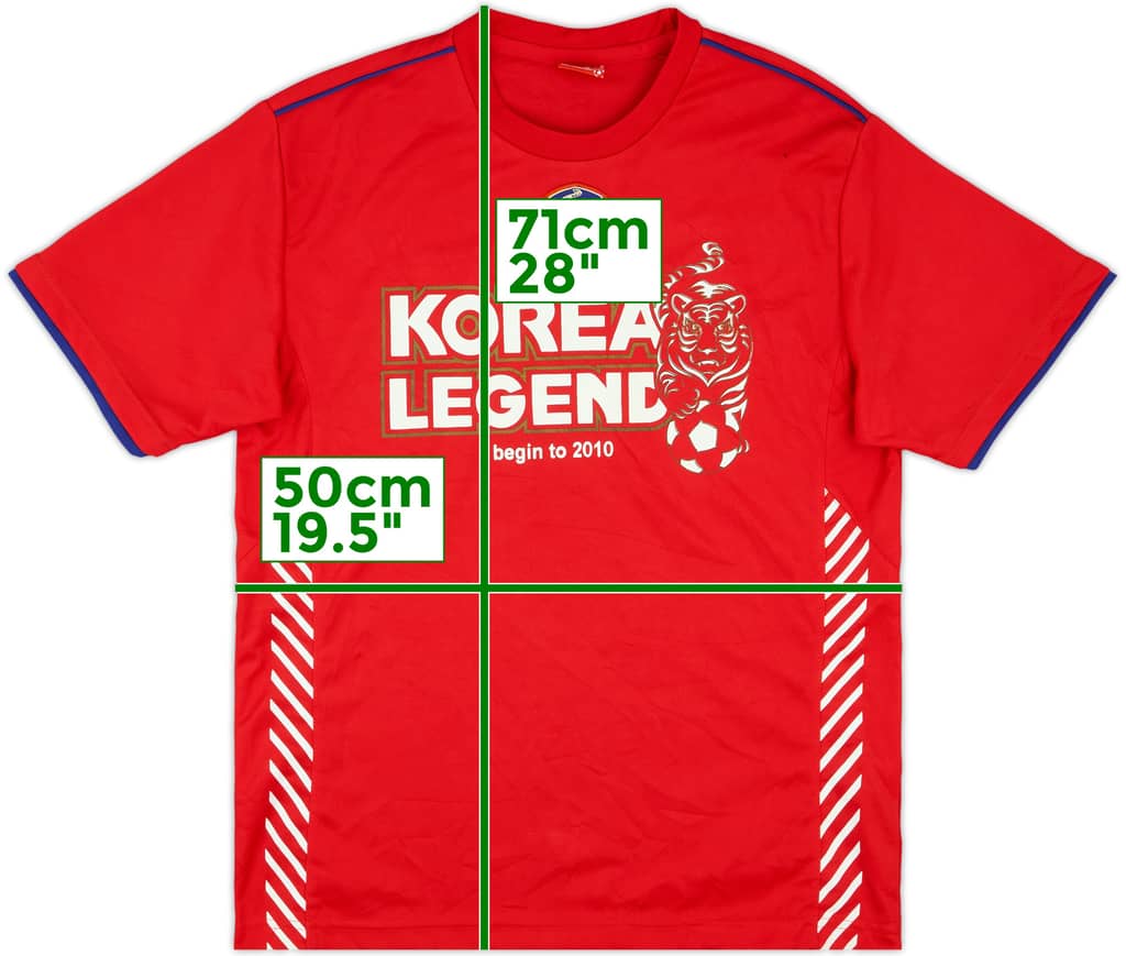 2010 South Korea Graphic Fan Tee - 8/10 - (L)