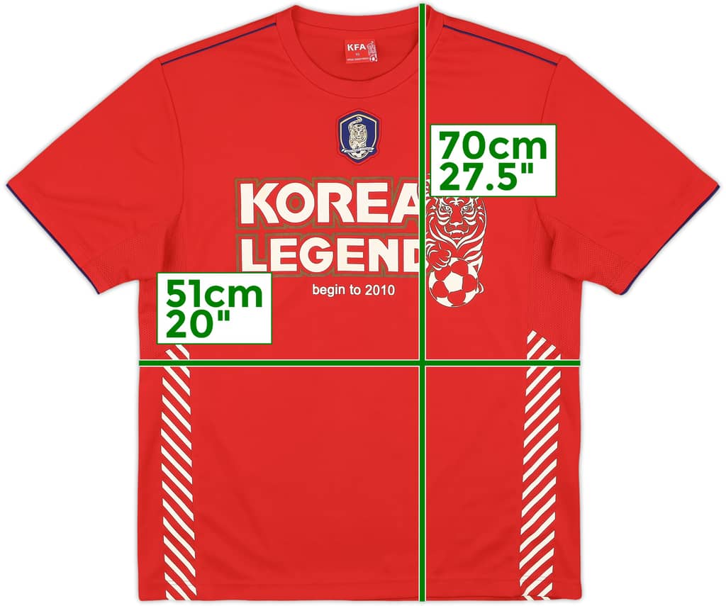 2010-11 South Korea Graphic Shirt - 8/10 - (M/L)