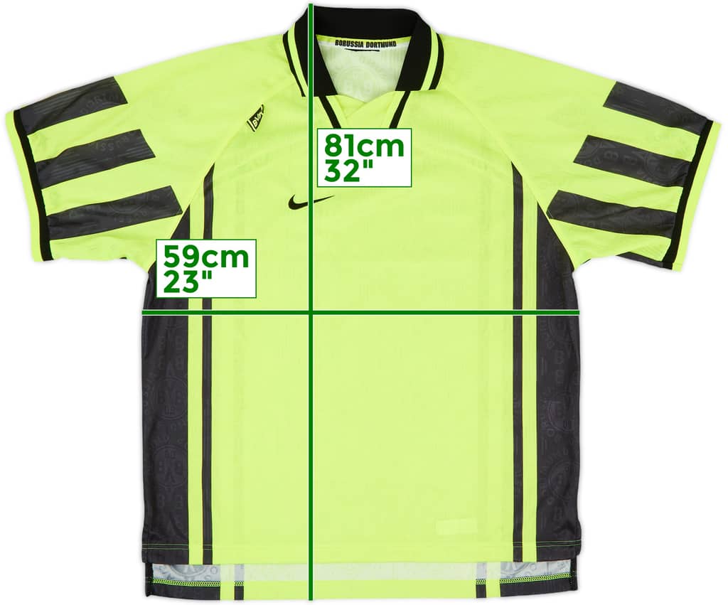 1996-97 Borussia Dortmund Template Shirt - 8/10 - (XL)