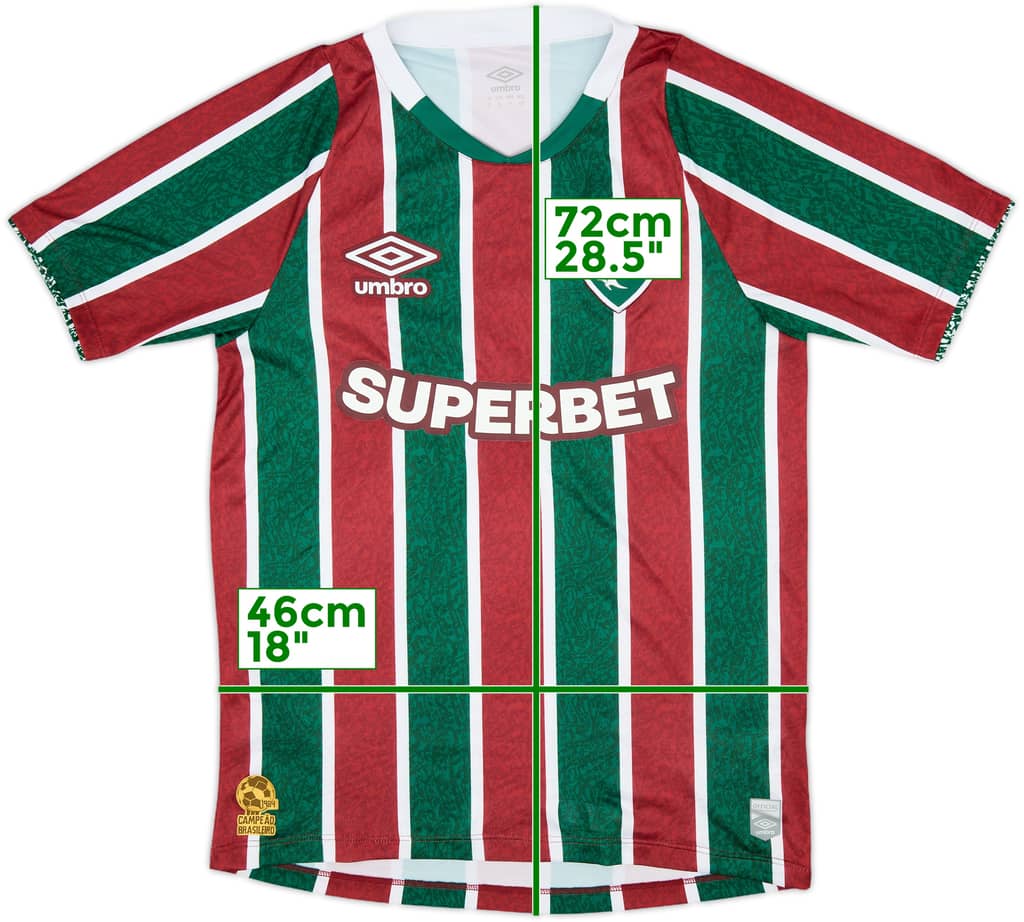 2024 Fluminense Home Shirt - 10/10 - (S)