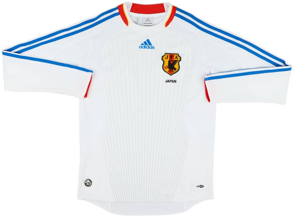 2008-09 Japan Away L/S Shirt - 8/10 - (S)