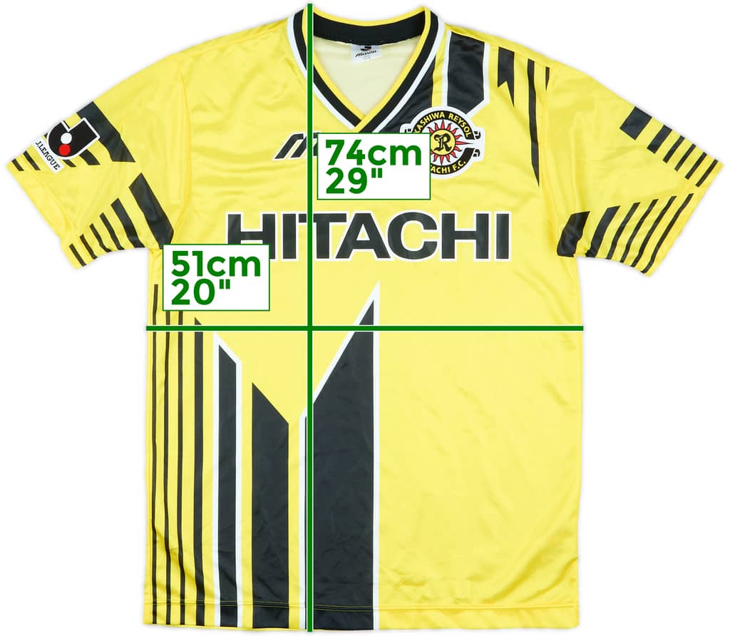 1995-96 Kashiwa Reysol Home Shirt - 9/10 - (M/L)