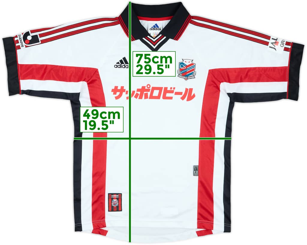 1999-00 Consadole Sapporo Away Shirt - 9/10 - (M)