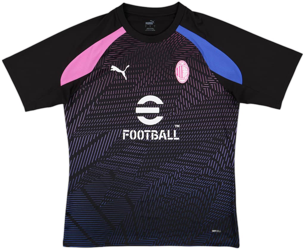 2023-24 AC Milan Puma Pre-Match Training Shirt - 10/10 - (L)