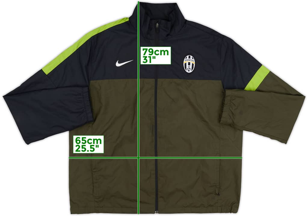 2012-13 Juventus Nike Track Jacket - 8/10 - (XL)