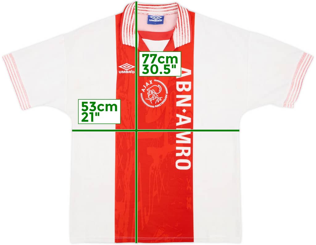 1996-97 Ajax Home Shirt - 5/10 - (L)