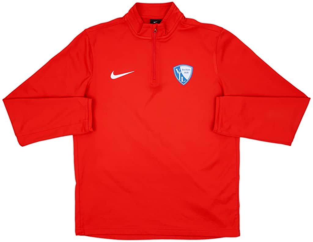 2017-18 VFL Bochum Nike 1/4 Zip Training Top - 8/10 - (M)
