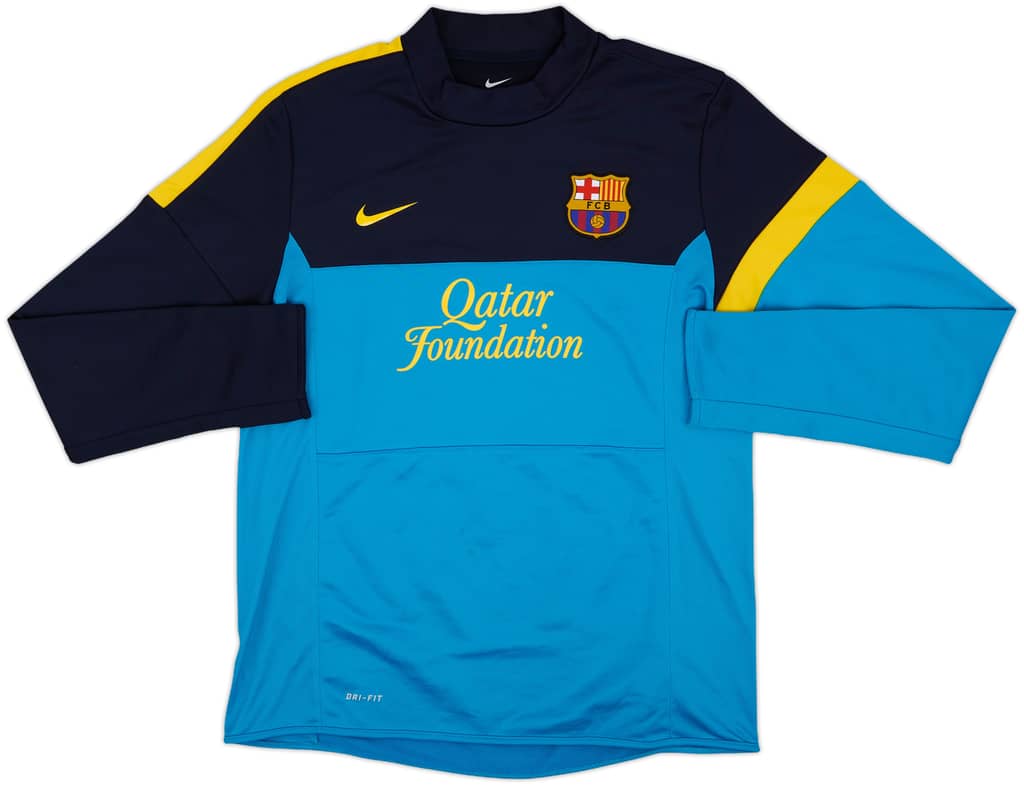 2012-13 Barcelona Nike Sweat Top - 8/10 - (L)