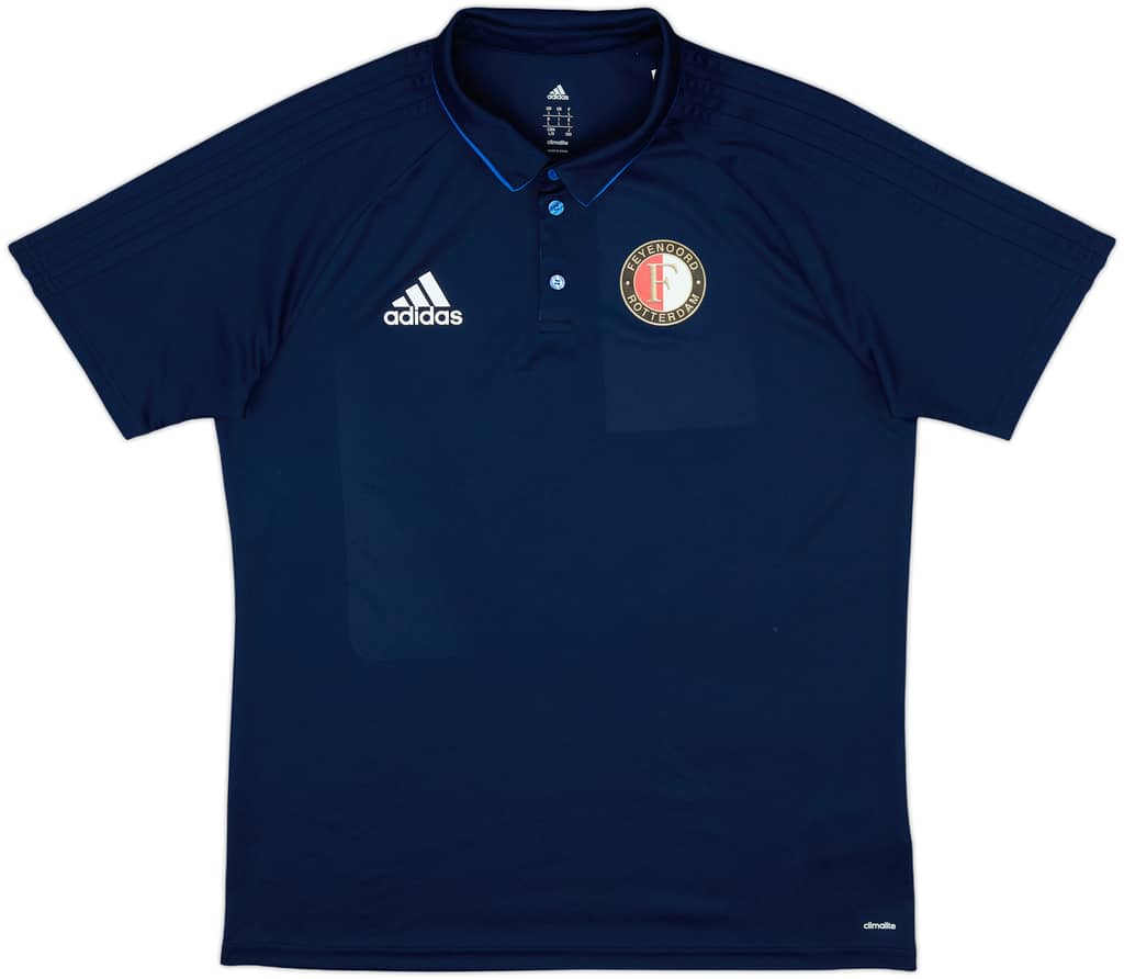 2017-18 Feyenoord adidas Polo Shirt - 10/10 - (L)