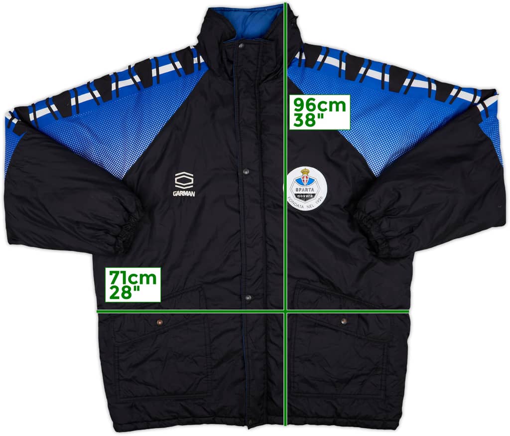 1997-98 Garman Padded Bench Coat (Sparta Novara) - 8/10 - (XL)