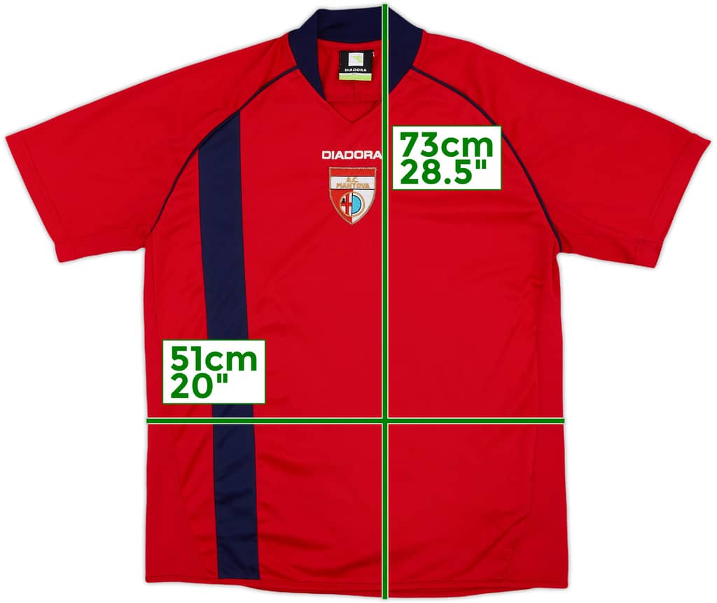 2008-09 Mantova Diadora Training Shirt - 9/10 - (L)