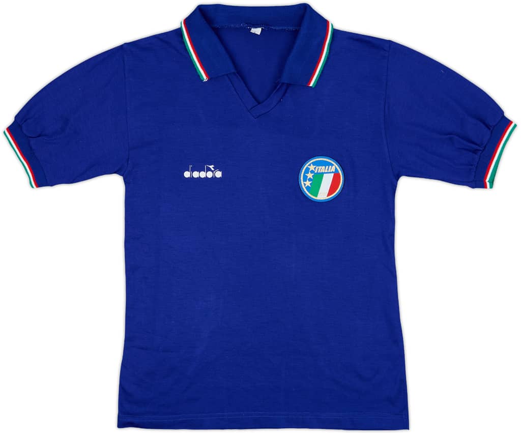 1986-91 Italy Home Shirt - 8/10 - (L.Boys)