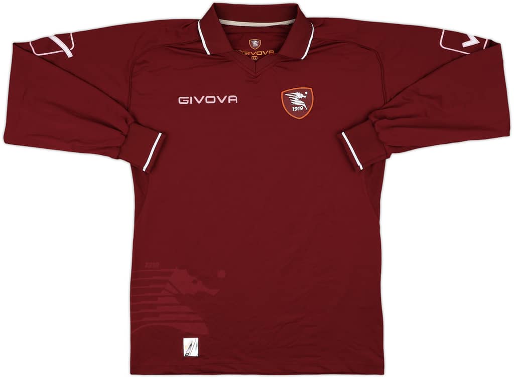 2010-11 Salernitana Home L/S Shirt - 8/10 - (XL)