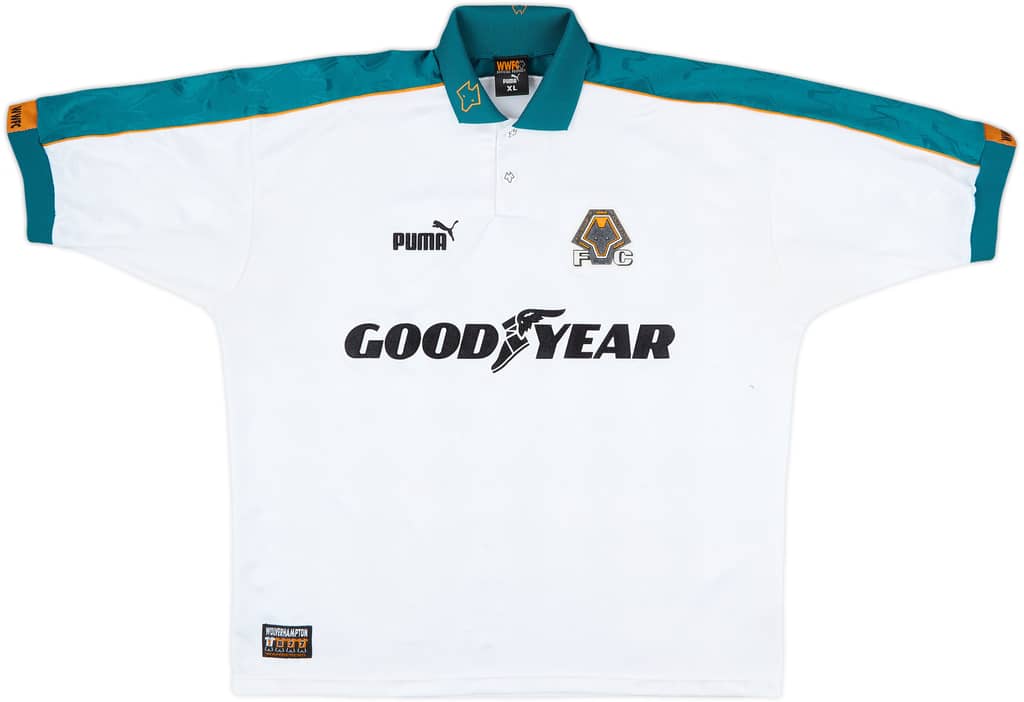 1997-99 Wolves Away Shirt - 8/10 - (XL)
