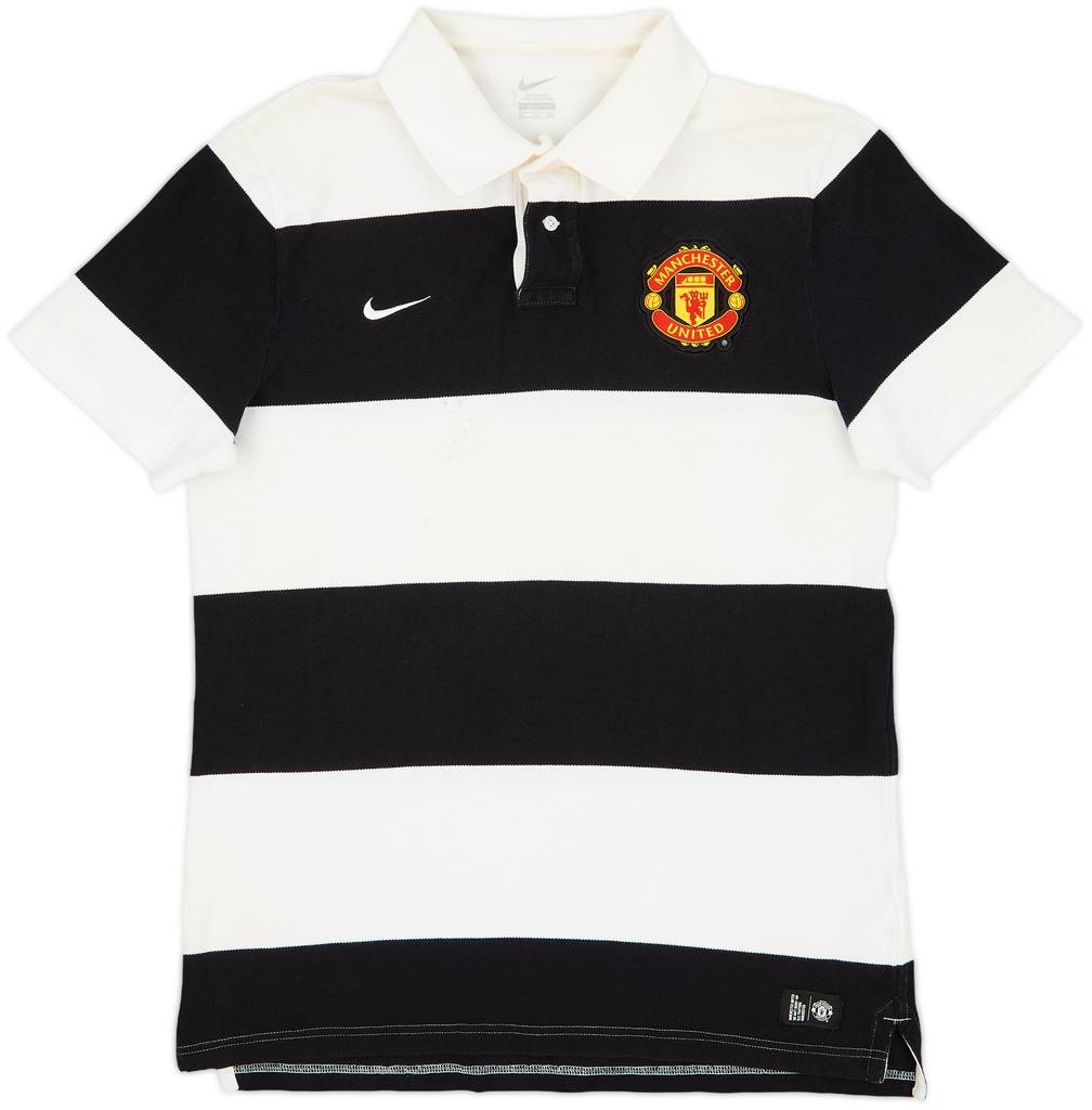 2011-12 Manchester United Nike Polo Shirt - 7/10 - (XXL)