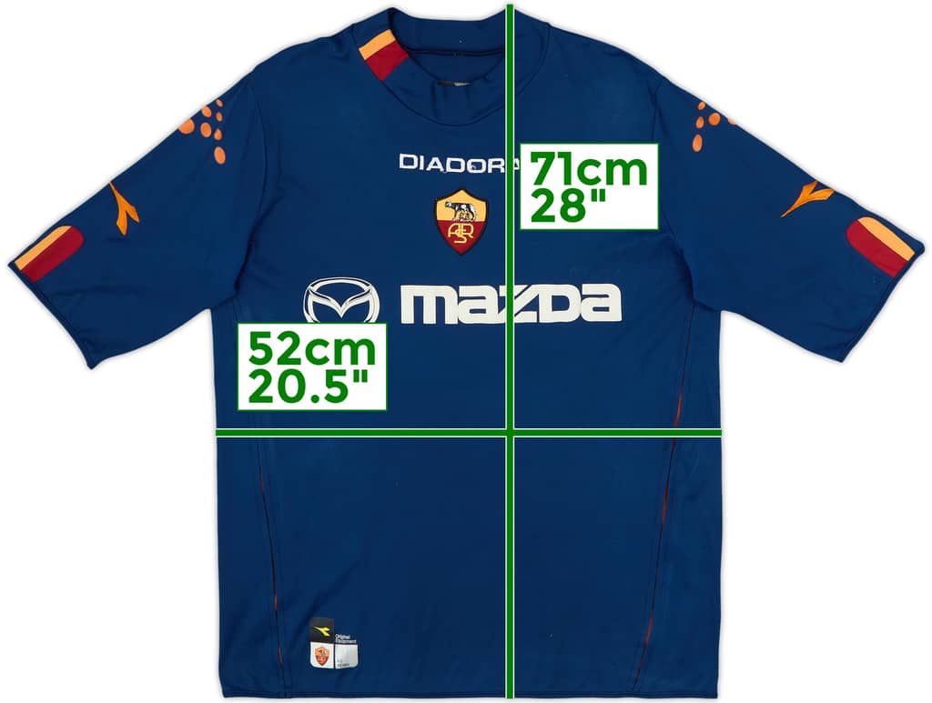 2003-04 Roma Fourth Shirt - 6/10 - (XL)