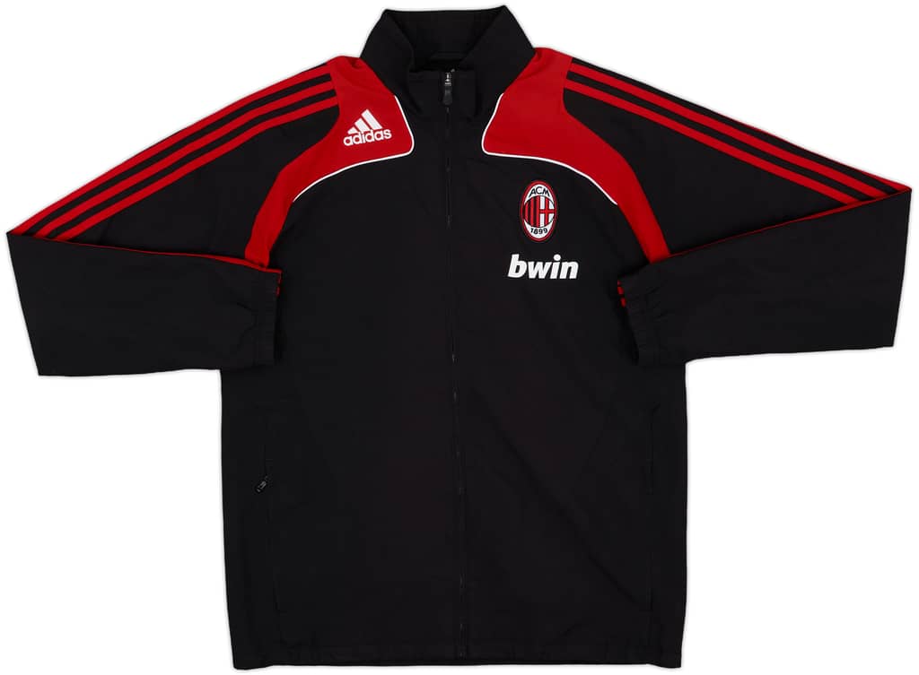 2008-09 AC Milan adidas Track Jacket - 8/10 - (M)