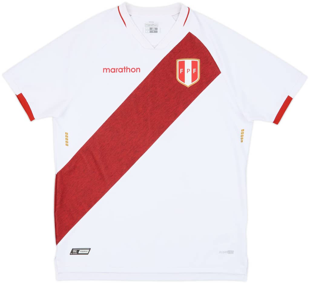 2020-21 Peru Home Shirt - 7/10 - (XL)