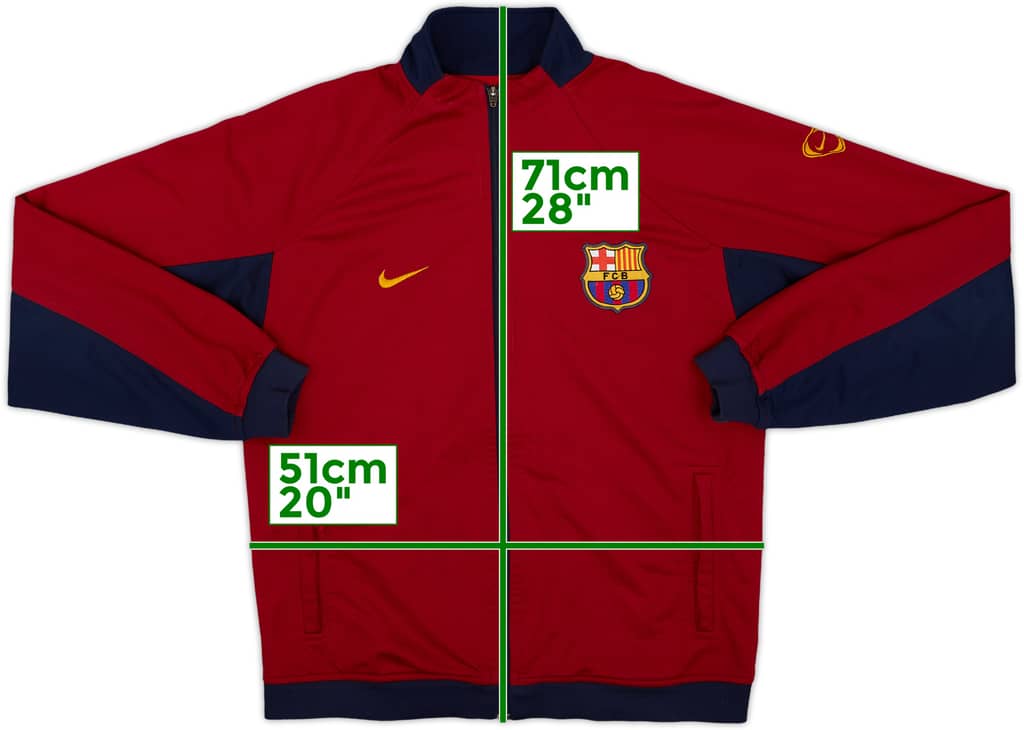 2003-04 Barcelona Nike Track Jacket - 8/10 - (M)