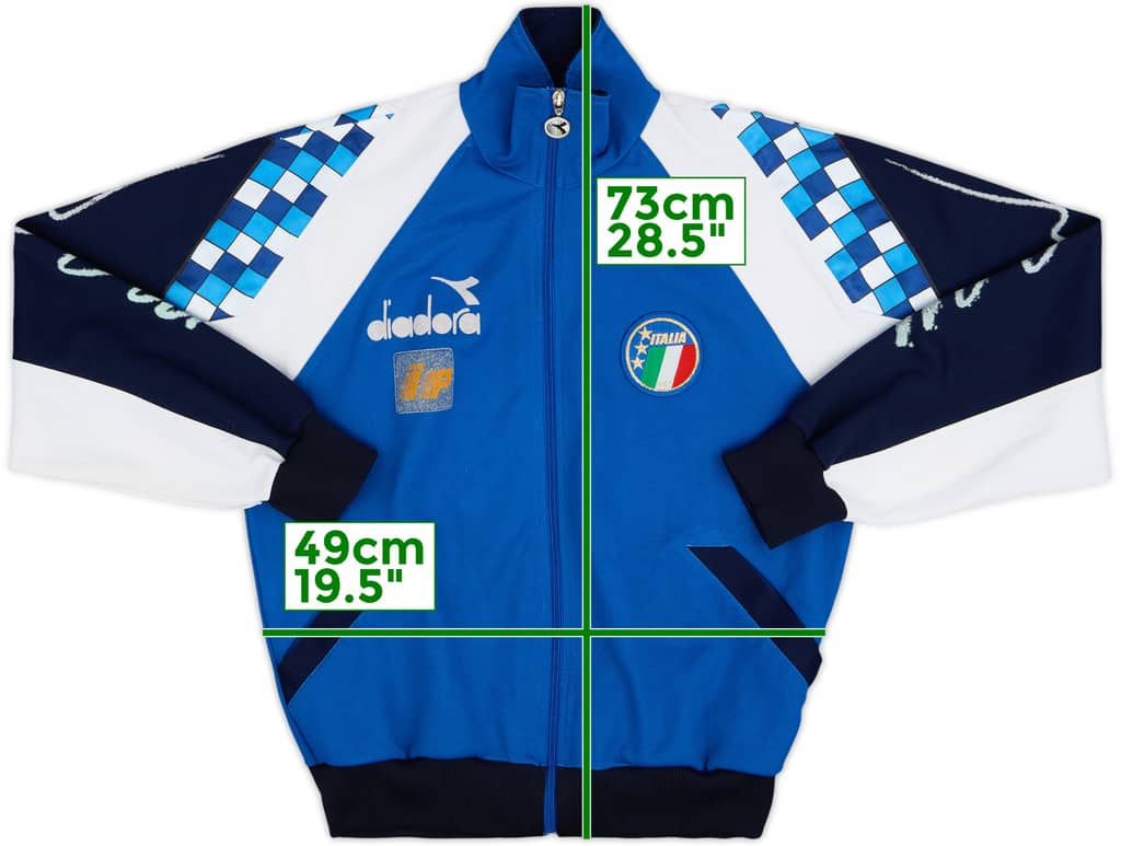 1990 Italy Diadora Track Jacket - 7/10 - (M)