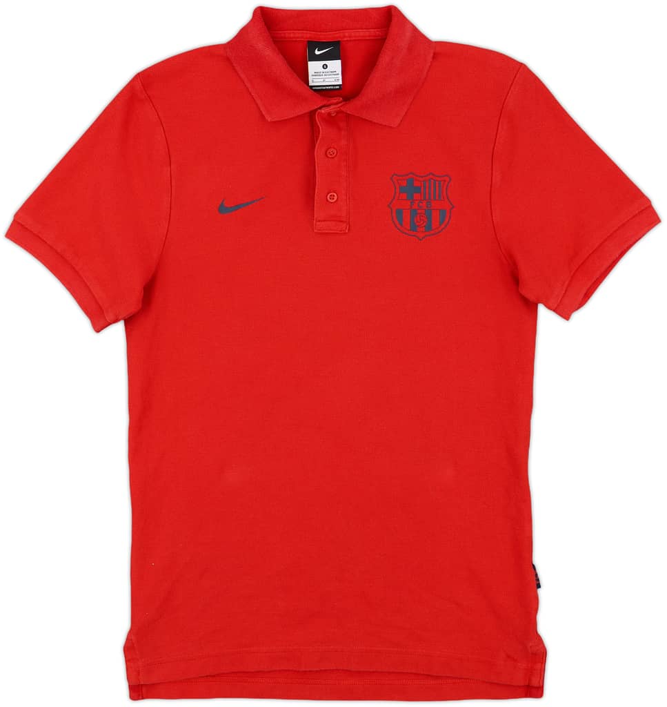 2014-15 Barcelona Nike Polo Shirt - 9/10 - (S)