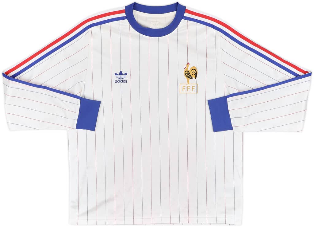 2004 France adidas 1978 Retro Away L/S Shirt - 8/10 - (L)