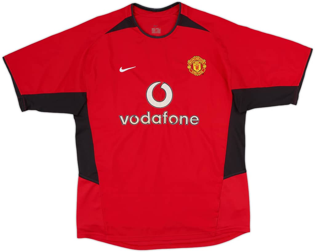 2002-04 Manchester United Home Shirt - 5/10 - (M)