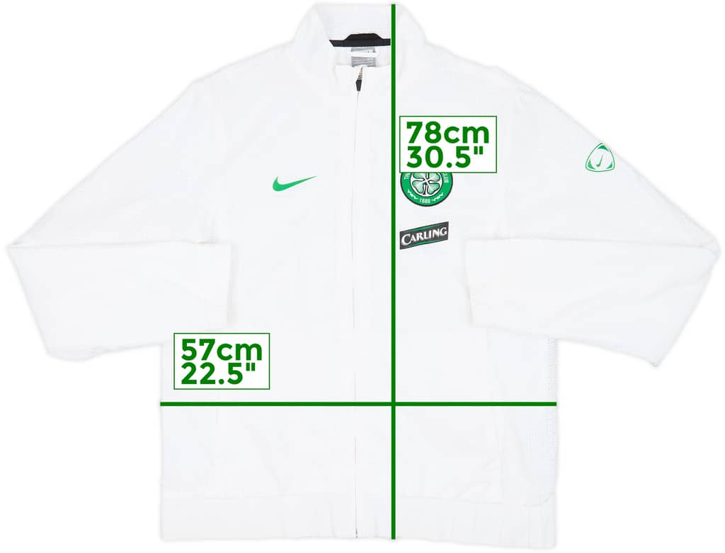 2009-10 Celtic Nike Track Jacket - 8/10 - (L)