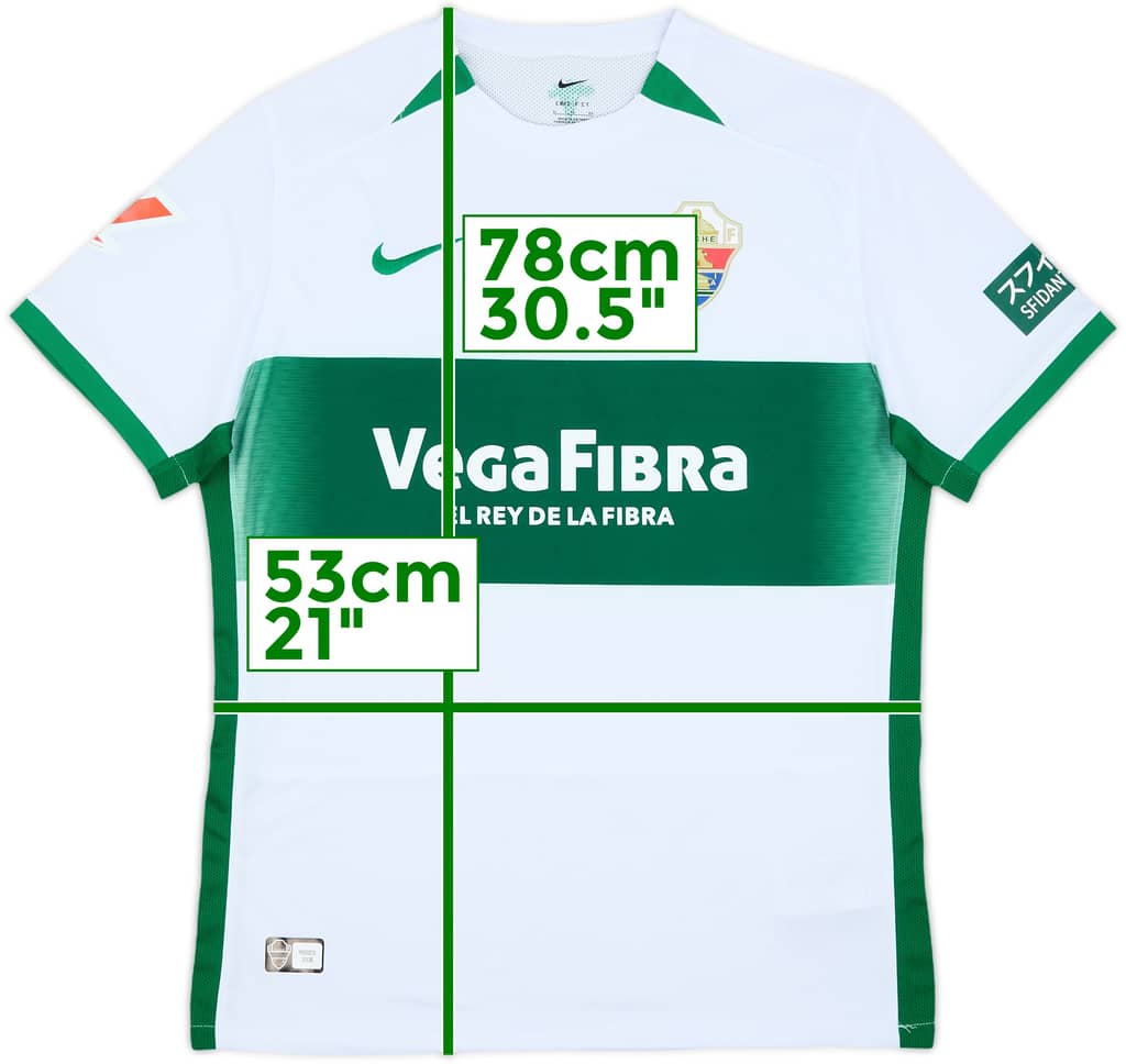2024-25 Elche Home Shirt - 8/10 - (XL)