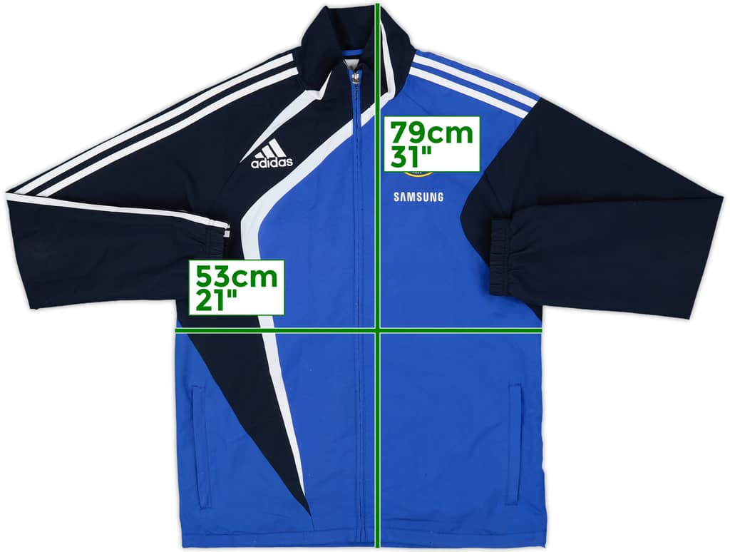 2009-10 Chelsea adidas Track Jacket - 7/10 - (XS)