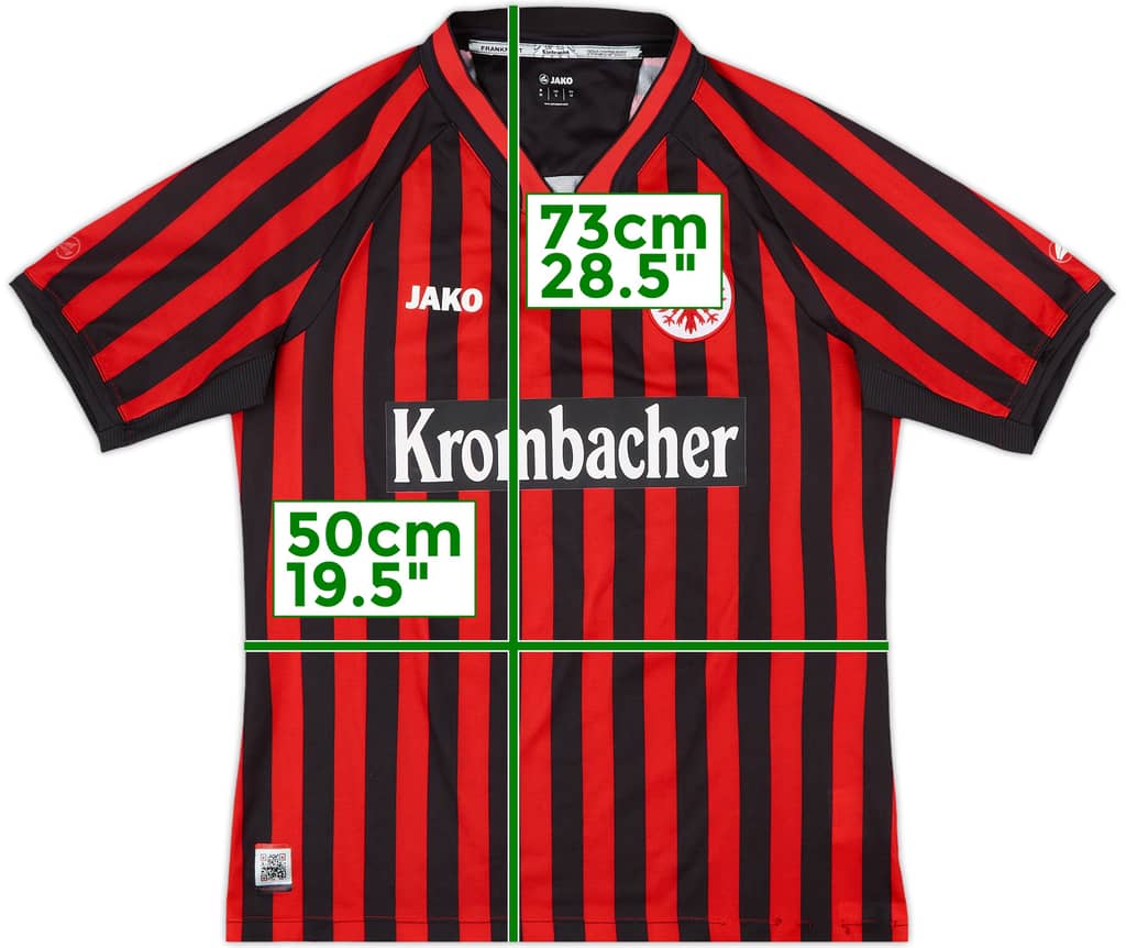 2012-13 Eintracht Frankfurt Home Shirt - 8/10 - (S)