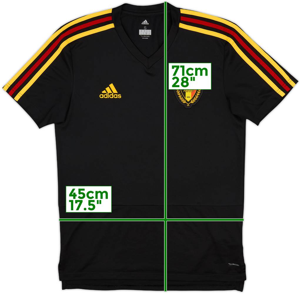 2017-18 Belgium adidas Training Shirt - 9/10 - (S)