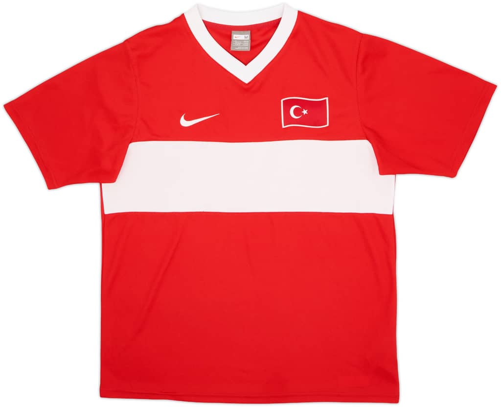 2008-10 Turkey Basic Home Shirt - 8/10 - (M)