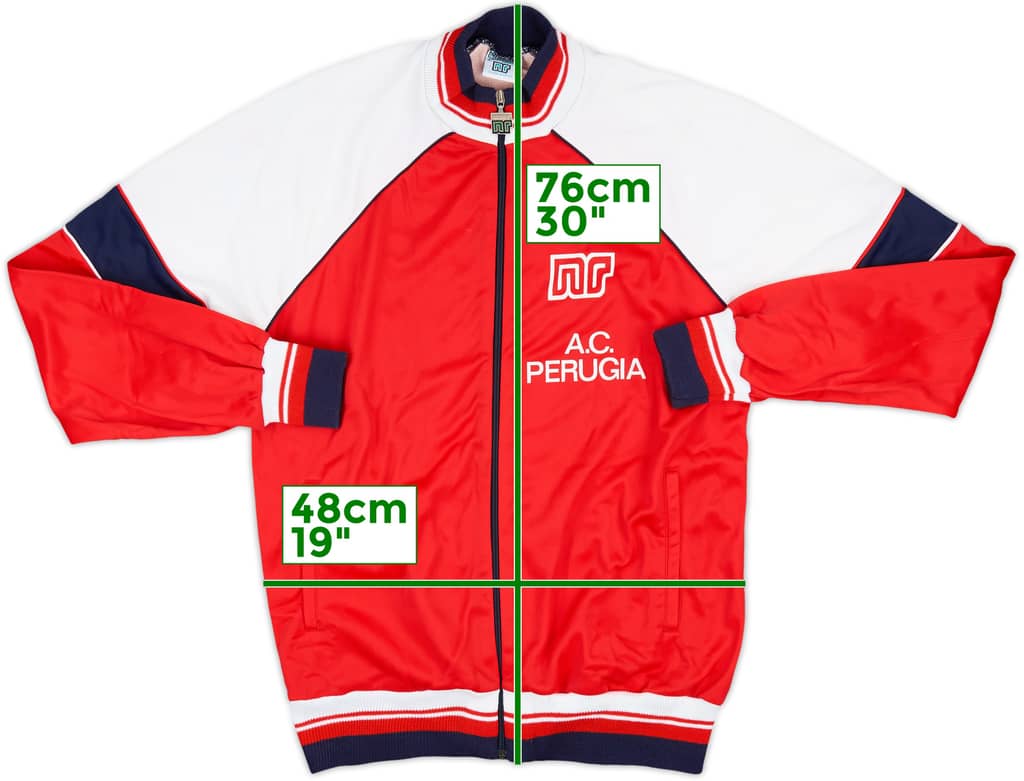 1984-85 Perugia Ennerre Track Jacket - 9/10 - (L)