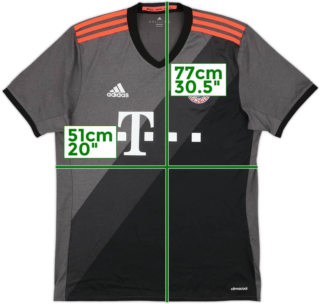 2016-17 Bayern Munich Away Shirt - 4/10 - (M)