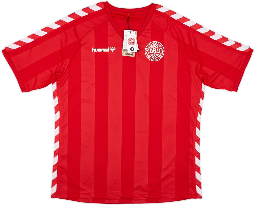 2022 Denmark '1983-84' Re-issue Home Shirt #8 (XXL)