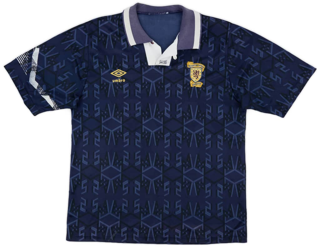 1991-94 Scotland Home Shirt - 5/10 - (L)