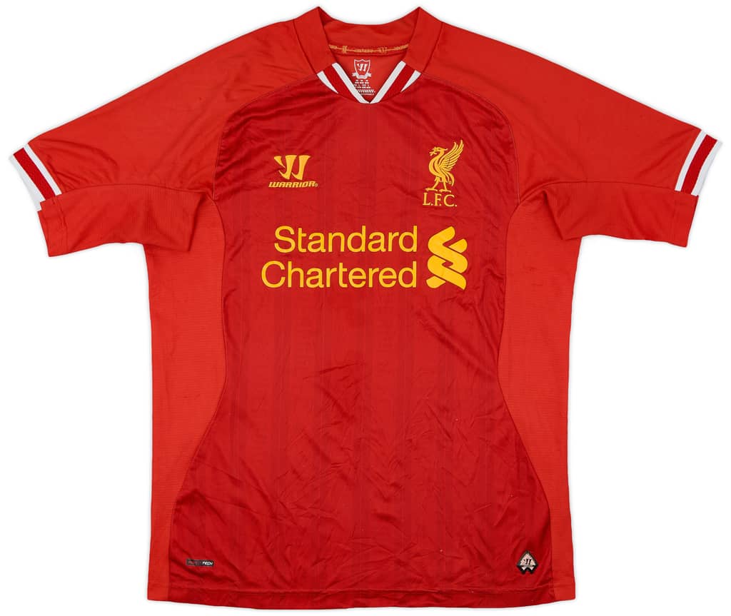 2013-14 Liverpool Home Shirt Suarez #7