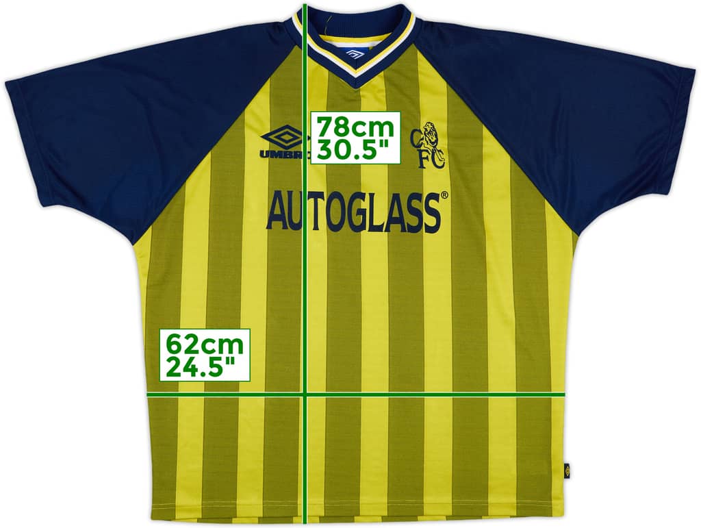 1998-99 Chelsea Umbro Training Shirt - 9/10 - (XL)