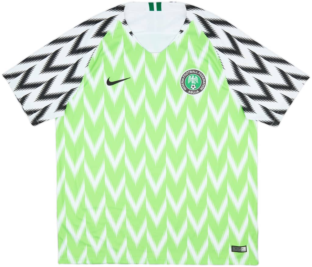 2018-19 Nigeria Home Shirt - 7/10 - (XL)