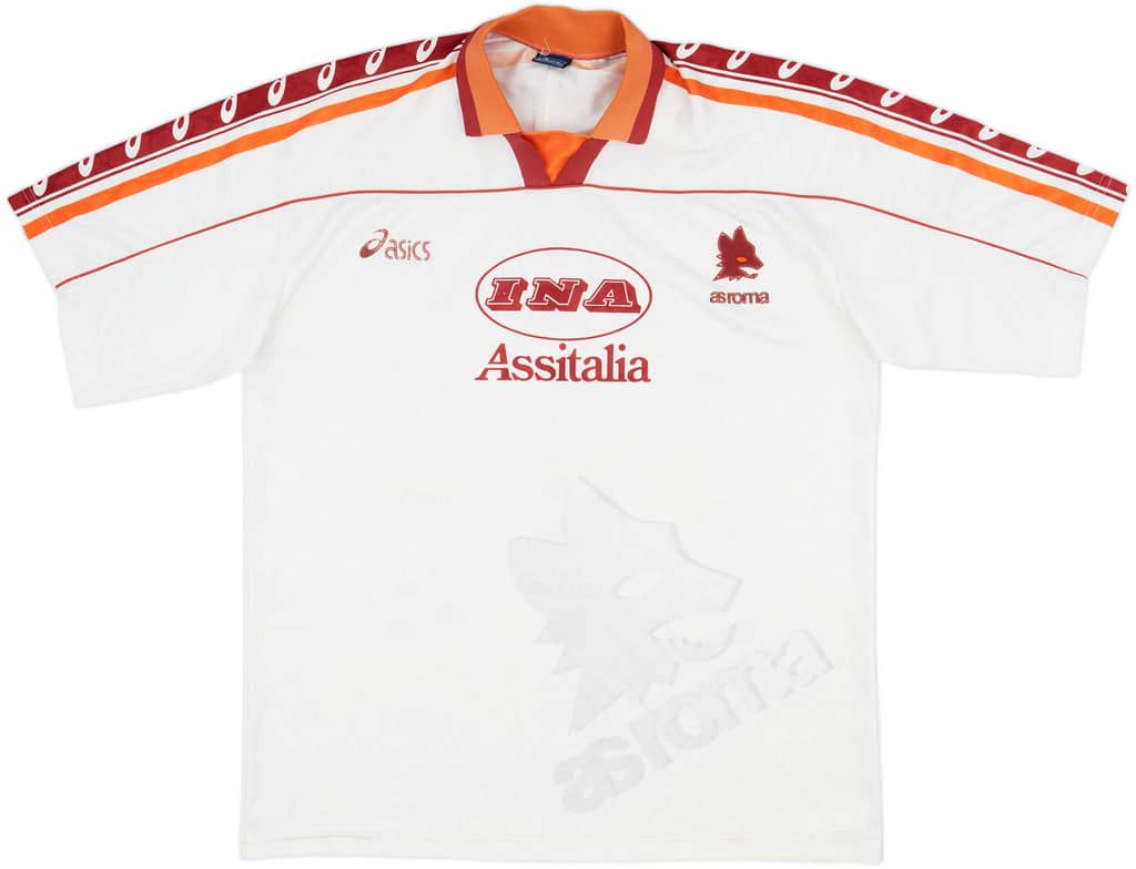 1995-96 Roma Away Shirt - 7/10 - (XL)