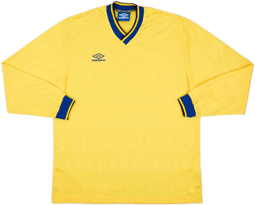 1990s Umbro Template L/S Shirt - 9/10 - (XL)