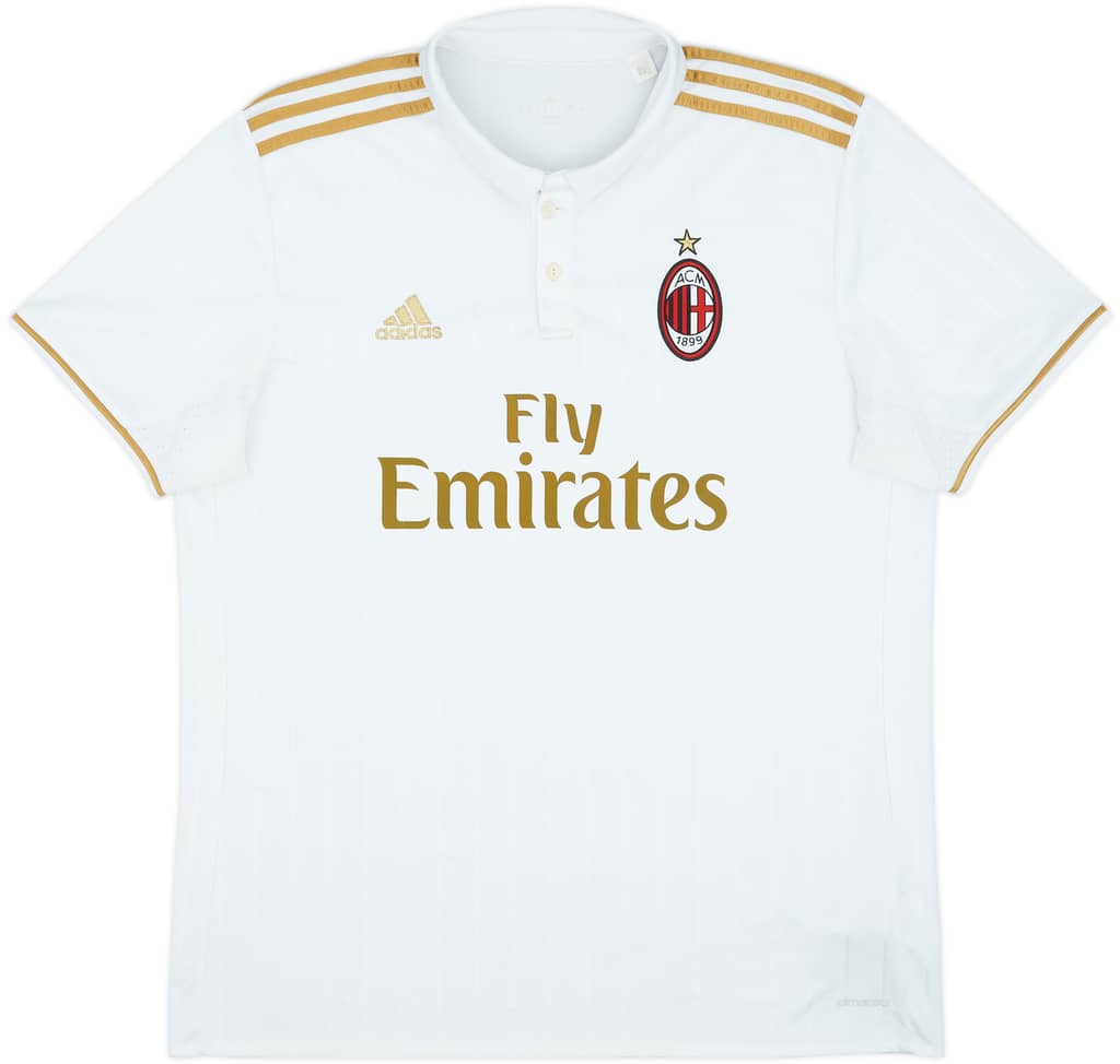 2016-17 AC Milan Away Shirt - 7/10 - (XL)