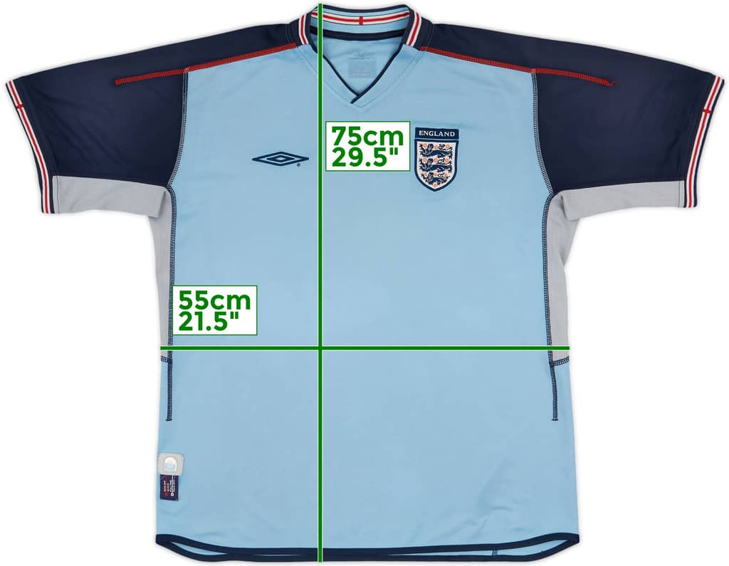 2002-03 England GK S/S Shirt - 6/10 - (L)