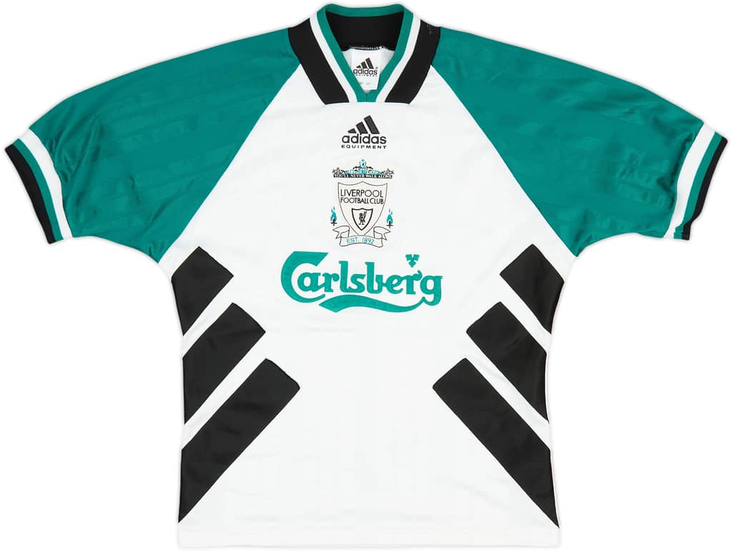 1993-95 Liverpool Away Shirt - 8/10 - (L.Boys)
