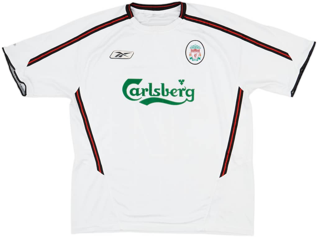 2003-04 Liverpool Away Shirt Gerrard #17 - 6/10 - (L)