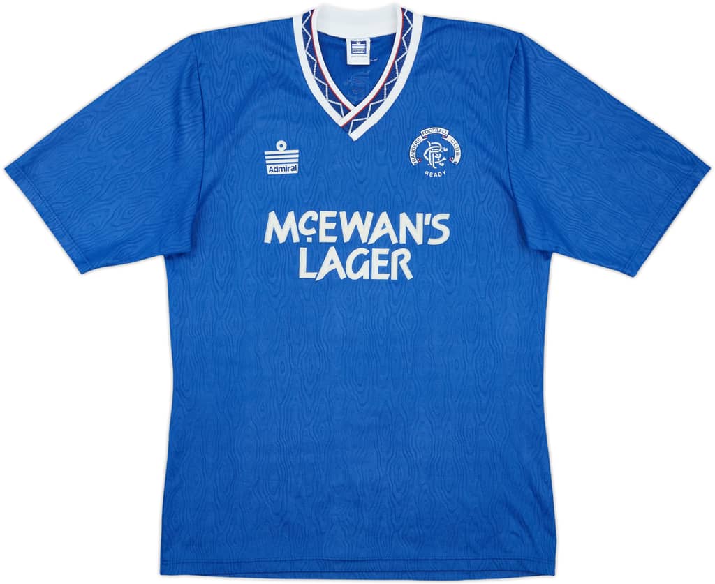 1990-92 Rangers Home Shirt - 9/10 - (M)