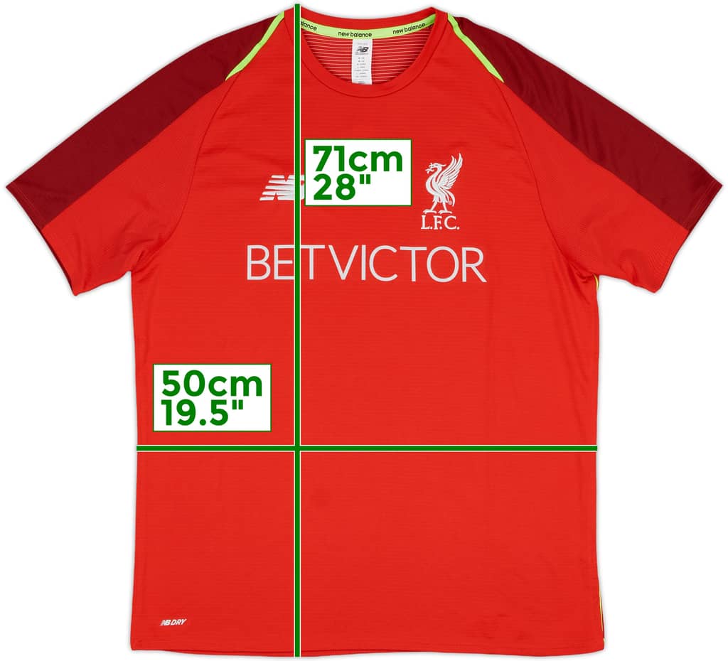 2018-19 Liverpool New Balance Training Shirt - 10/10 - (M)