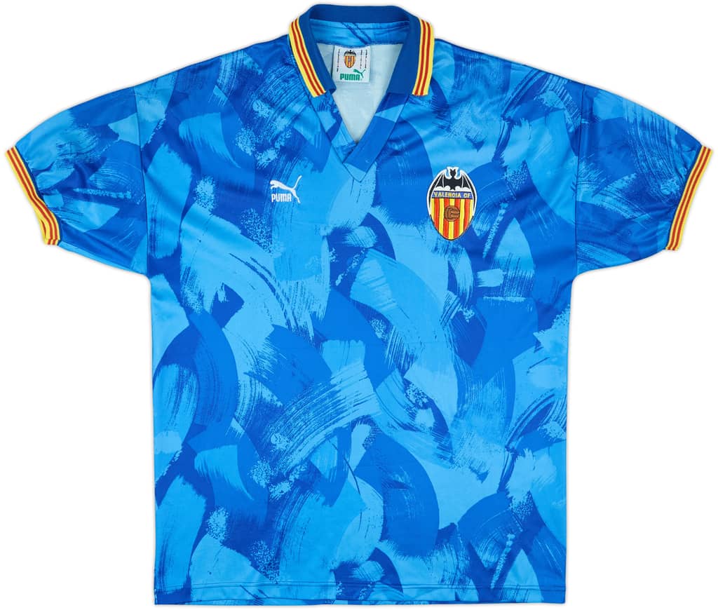 1990-92 Valencia Away Shirt - 7/10 - (L)