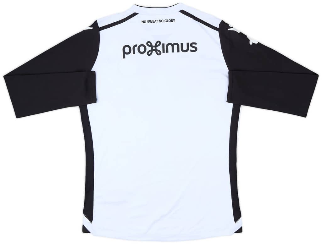 2017-18 Club Brugge Macron Training L/S Shirt - 9/10 - (S)